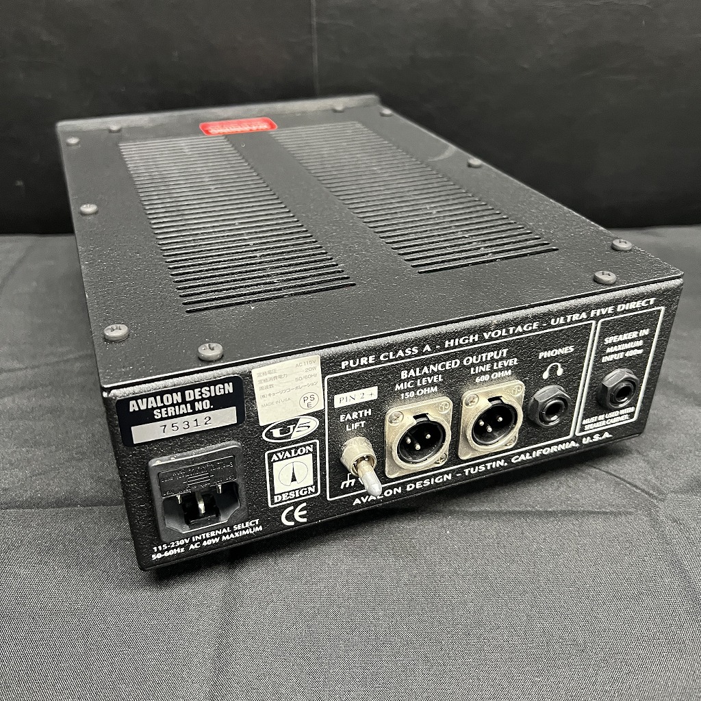 配信機器・PA機器・レコーディング機器 AVALON DESIGN U5 BLACK Amazon | 【国内正規輸入品】Avalon Design U5 BLACK
