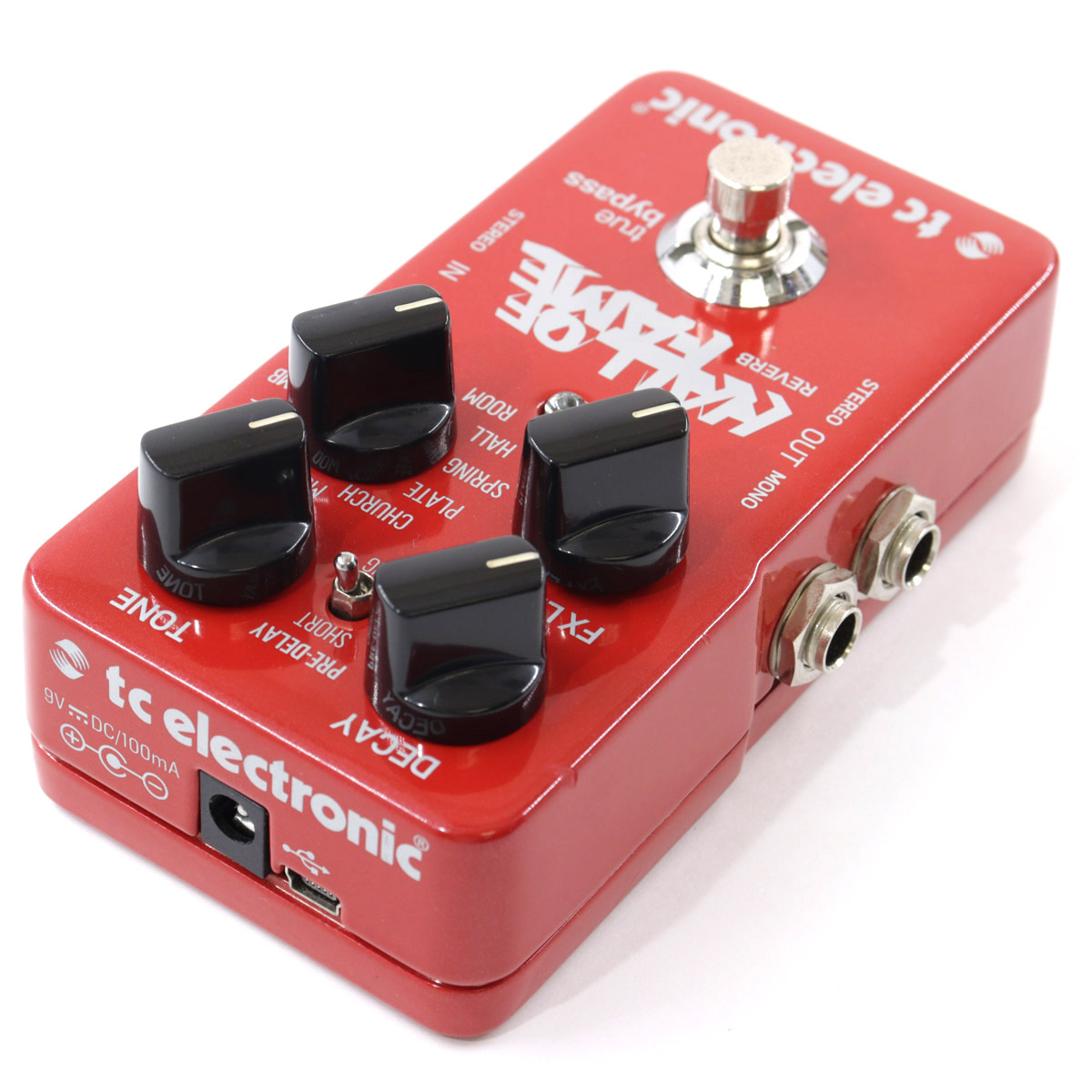 【未使用近い】tc electronic Hall of Fame Reverb TC Electronic Hall Of Fame 2 Reverb Pedal at Gear4music