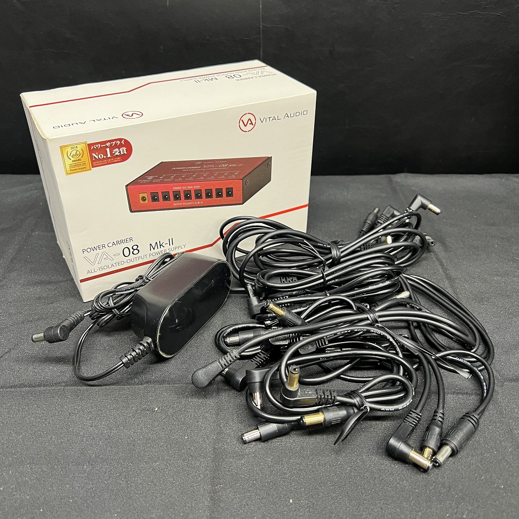 未使用 VITAL AUDIO POWER CARRIER VA-08 MKII Vital Audio POWER CARRIER VA-08 Mk-Ⅱ 【アイソレート・パワー