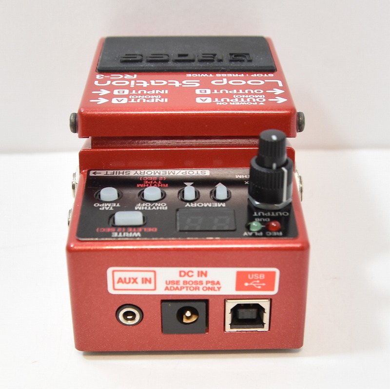 美品‼️動作品❗️BOSS RC-3 Loop Station アダプター付き❗️ Boss RC-3 Loop Station Pedal | zZounds
