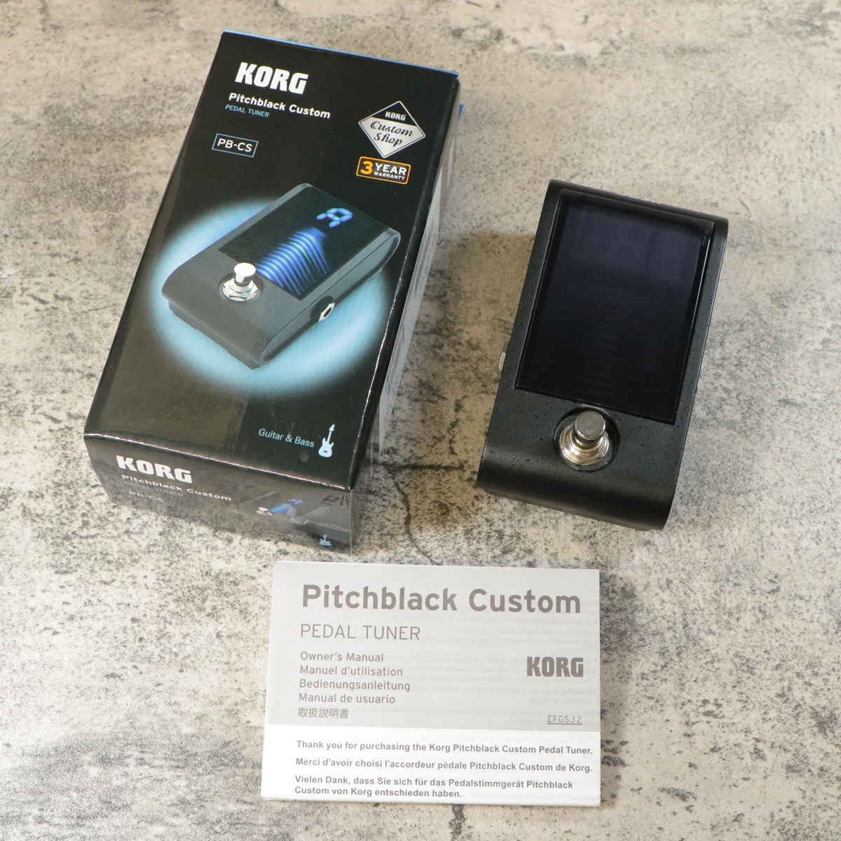 中古】KORG / PB-CS Pitchblack Custom チューナー【名古屋栄店