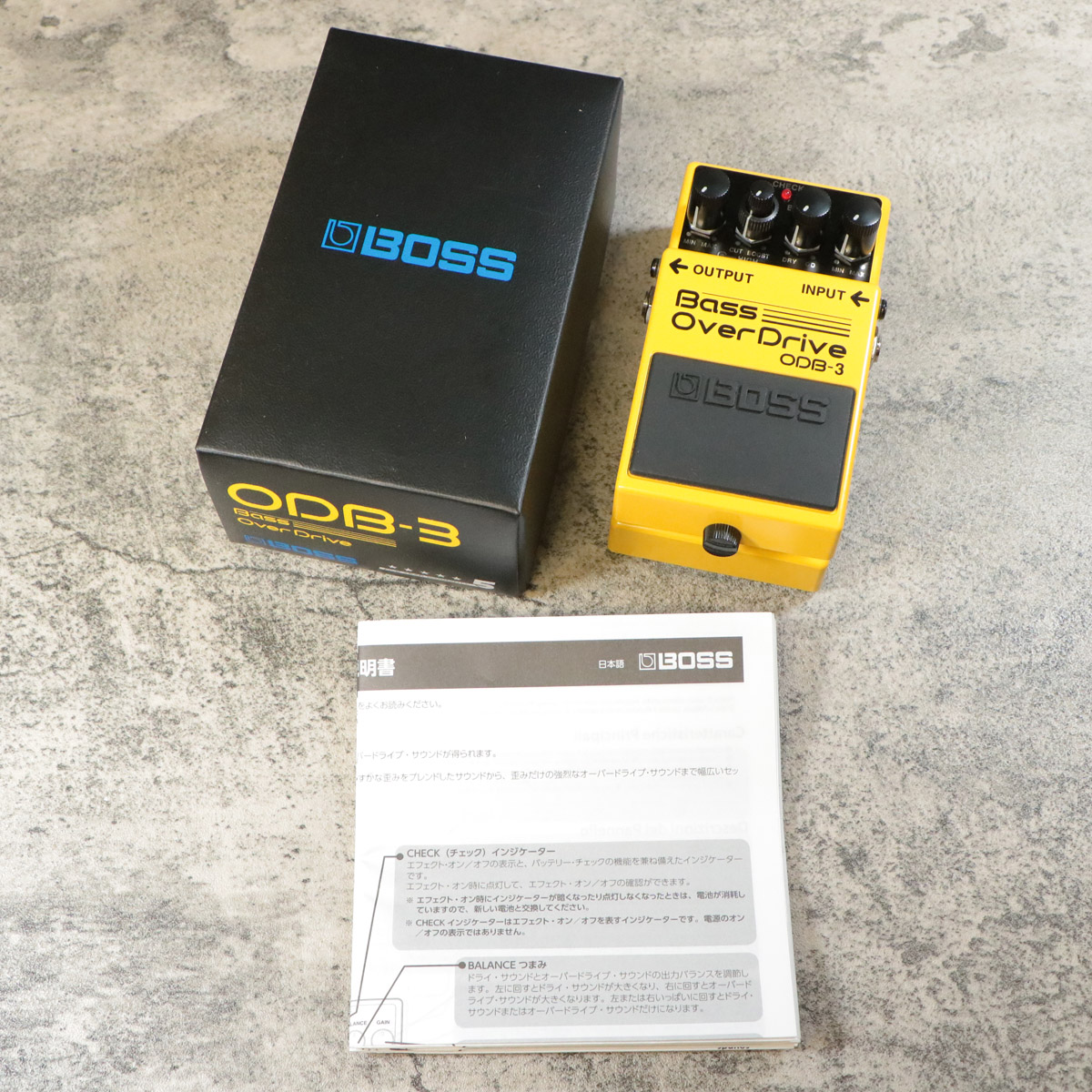 中古】BOSS / ODB-3 Bass Overdrive ベース用オーバードライブ