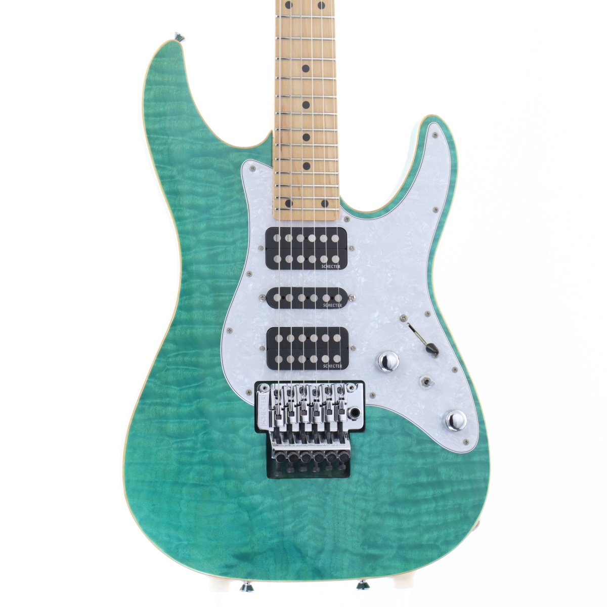 中古】Schecter / SD-II-24-AS See Thru Green 【梅田店