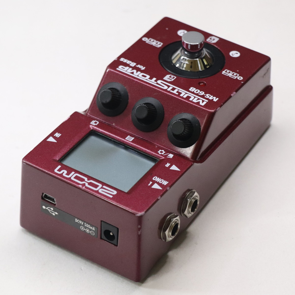 ZOOM MS-60B+ 中古品 ベースエフェクター ZOOM MS-60B+ MultiStomp Bass Pedal ベース用 マルチ