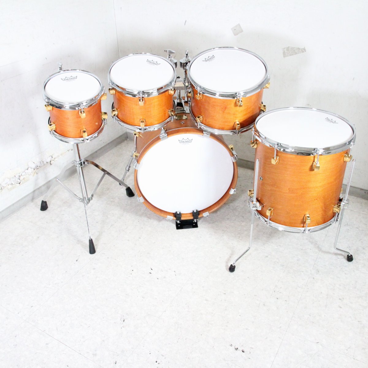 メイプルカスタム First Ride On Yamaha Maple Custom in Vintage Natural Finish