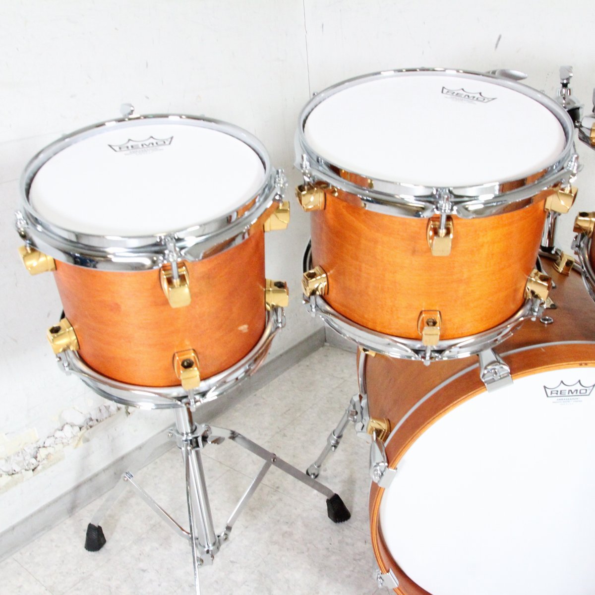 メイプルカスタム 中古】YAMAHA / Maple Custom Vintage Natural 18BD 5pcs