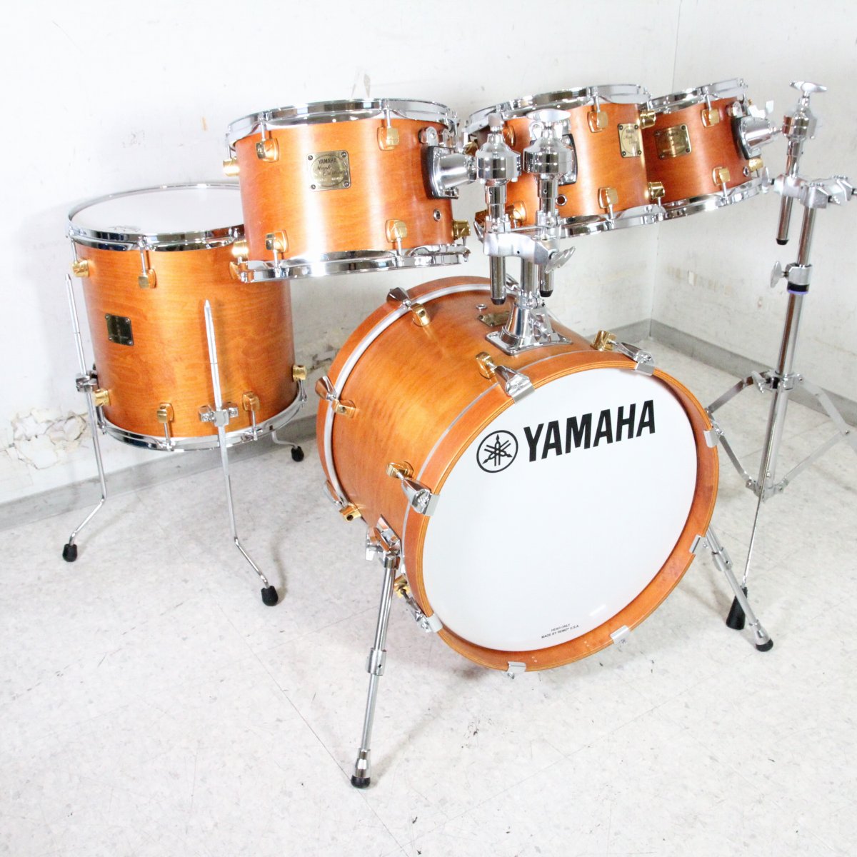 メイプルカスタム 中古】YAMAHA / Maple Custom Vintage Natural 18BD 5pcs