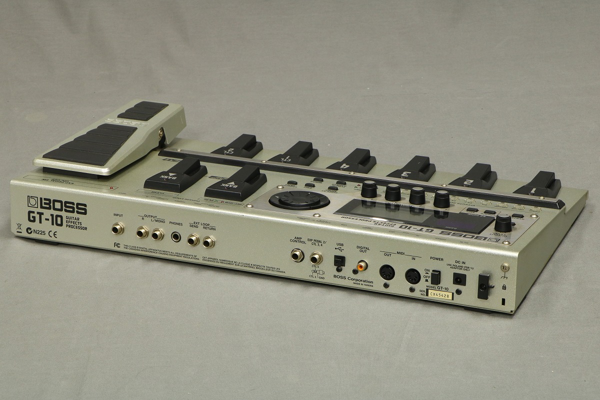 みーこ　室内使用1オーナー極美品／BOSS GT-10 ボス(BOSS)|マルチエフェクター/GT-10|HARDOFFオフモール