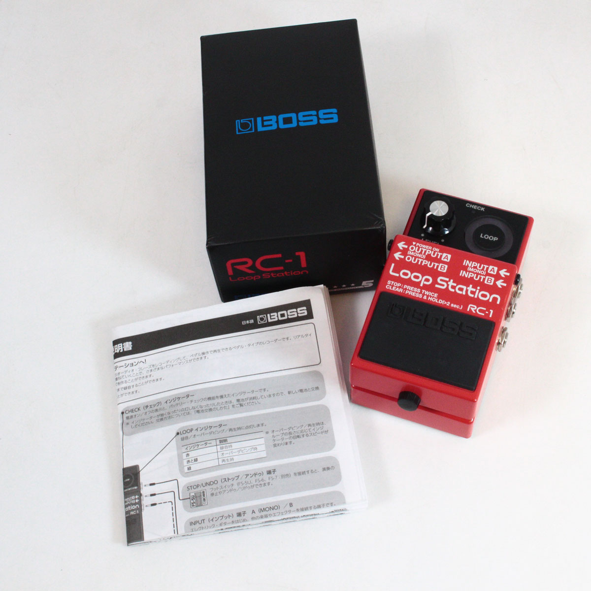 boss rc-1 中古 中古】 BOSS / RC-1 / Loop Station 【渋谷店】 | イシバシ楽器