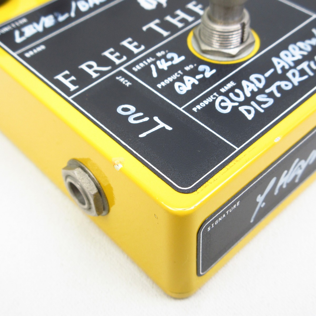 ギター Free The Tone Quad-Arrow Distortion Free The Tone: QUAD ARROW DISTORTION (Pt. 1 - Fender amp