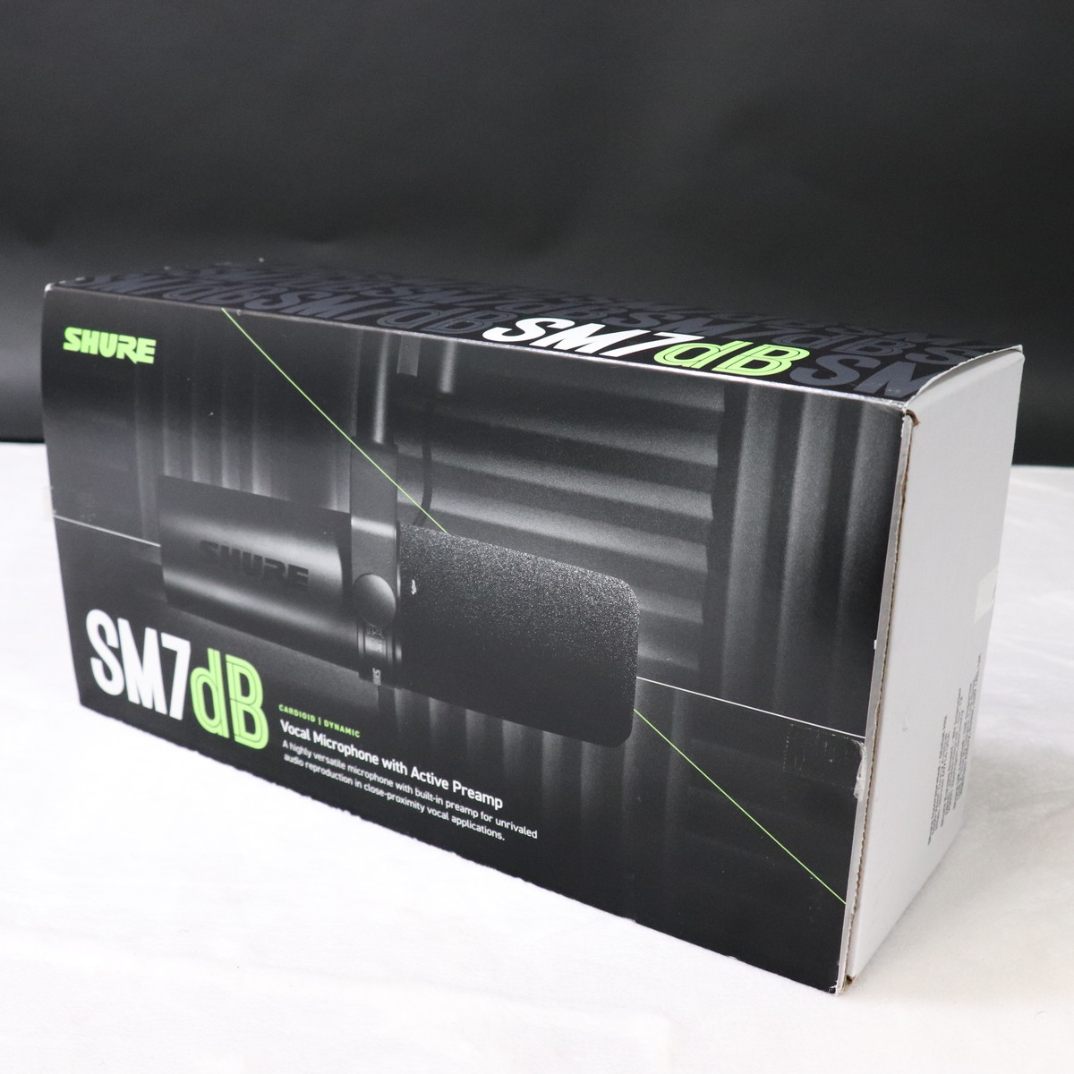 【在庫処分セール】 SM7DB【開封済/美品】 SHURE シュア / SM7dB プリアンプ搭載ダイナミックボーカル