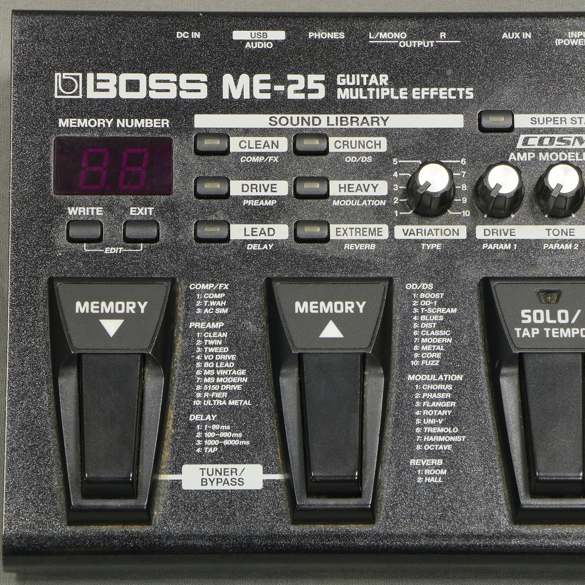 中古】 BOSS / ME-25 【御茶ノ水本店】 | イシバシ楽器