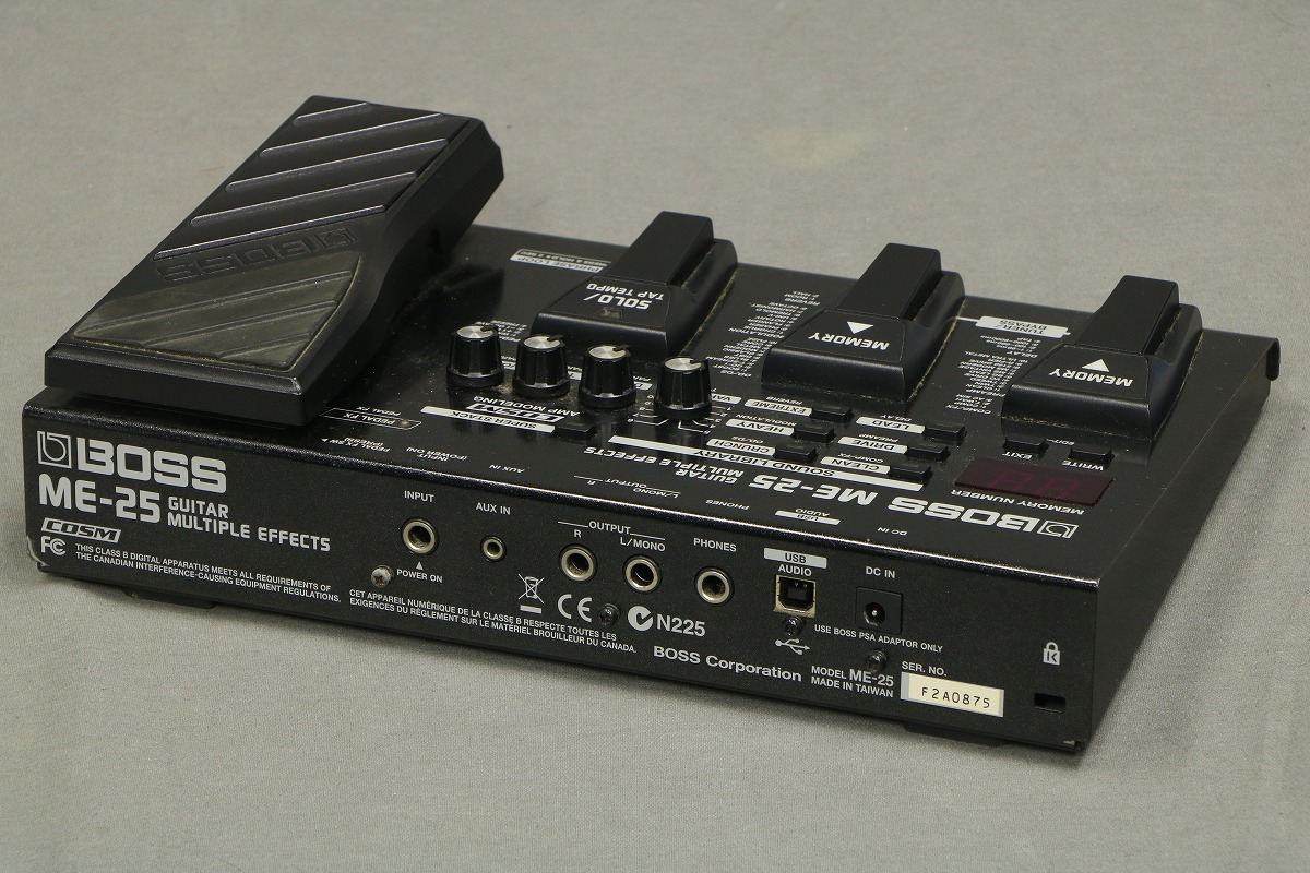 マリンゴールド　即発送 BOSS ME-25 動作確認済み Amazon | BOSS Guitar Multiple Effects ギター用マルチ