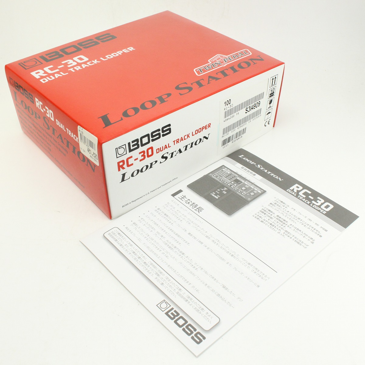BOSS RC-30 美品 箱・保証書・説明書付 BOSS RC-30 美品 箱・保証書・説明書付