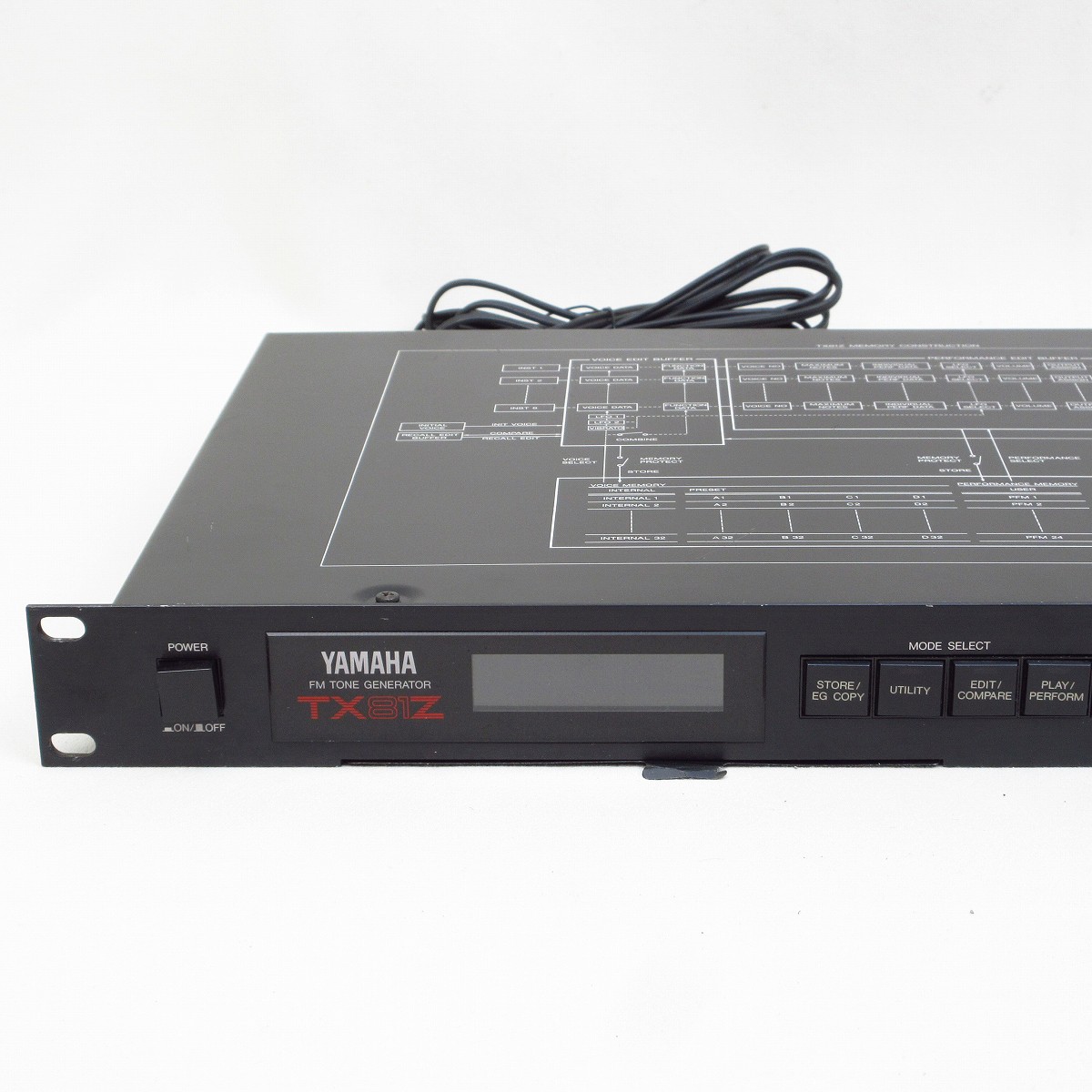 YAMAHA TX81Z 動作品 ラック シンセ FM 音源 YAMAHA TX81Z 動作品 ラック シンセ FM 音源