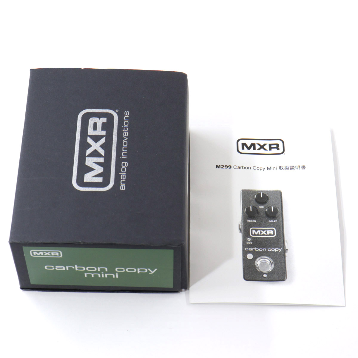MXR Carbon Copy mini 箱 ACアダプター付き MXR Carbon Copy mini 箱 ACアダプター付き MXR Carbon Copy