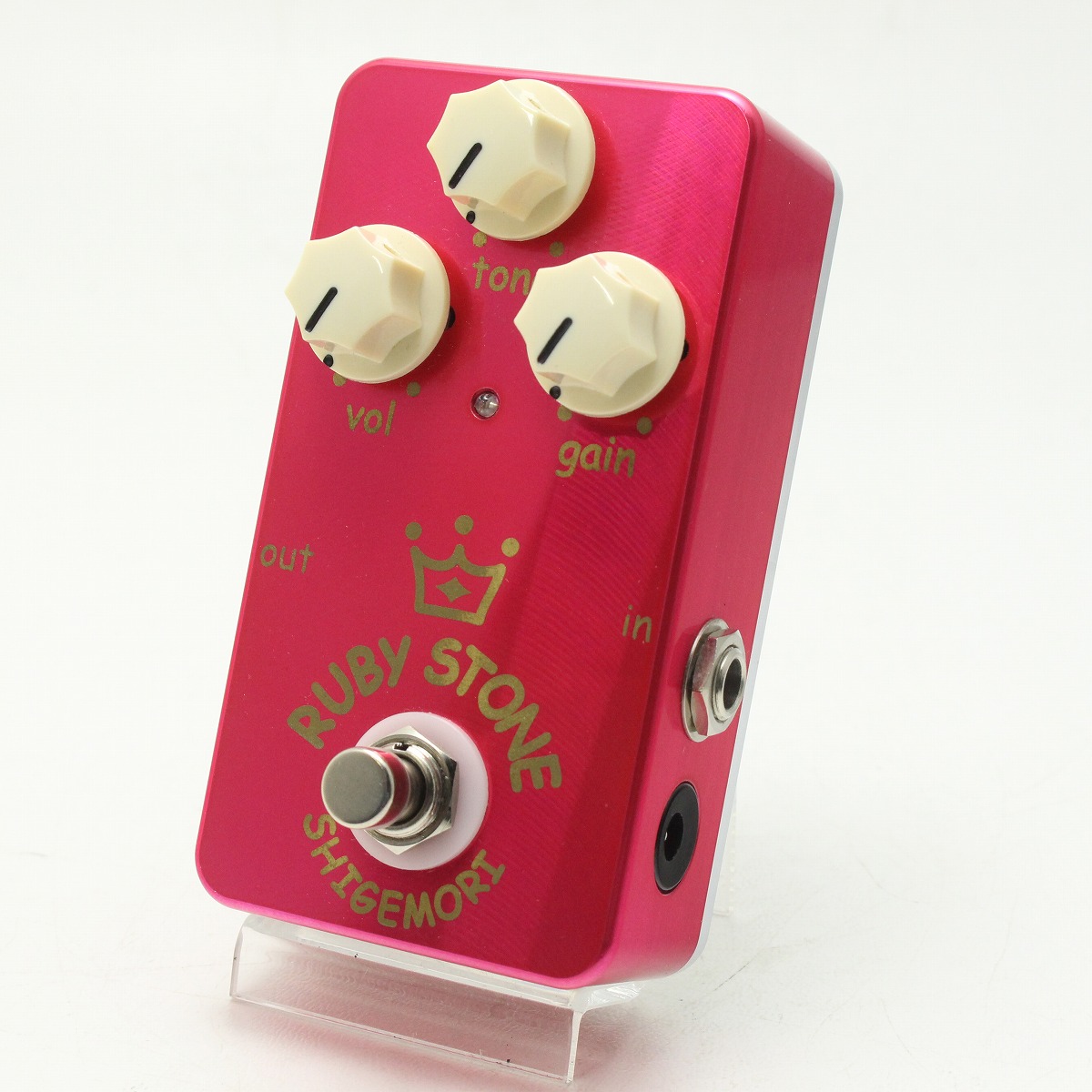 SHIGEMORI RUBY STONE シゲモリ ルビーストーン SHIGEMORI / RUBY STONE Limited - エフェクターの話をしよう