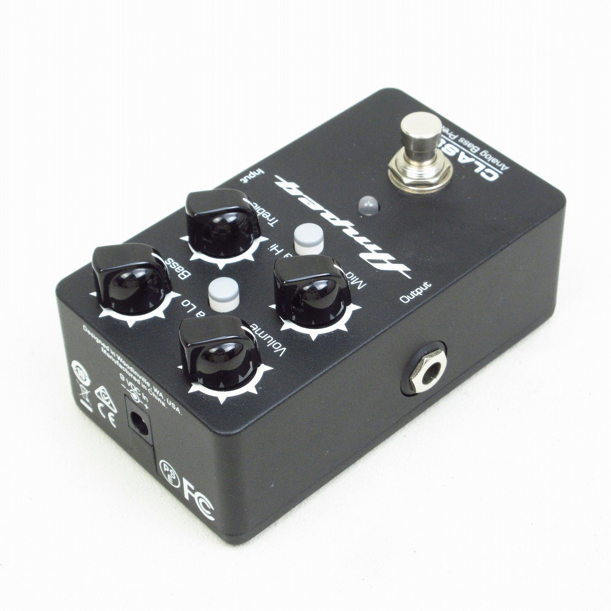 Ampeg CLASSIC アナログベースプリアンプ Amazon.com: Ampeg Classic Analog Bass Preamp Pedal : Musical