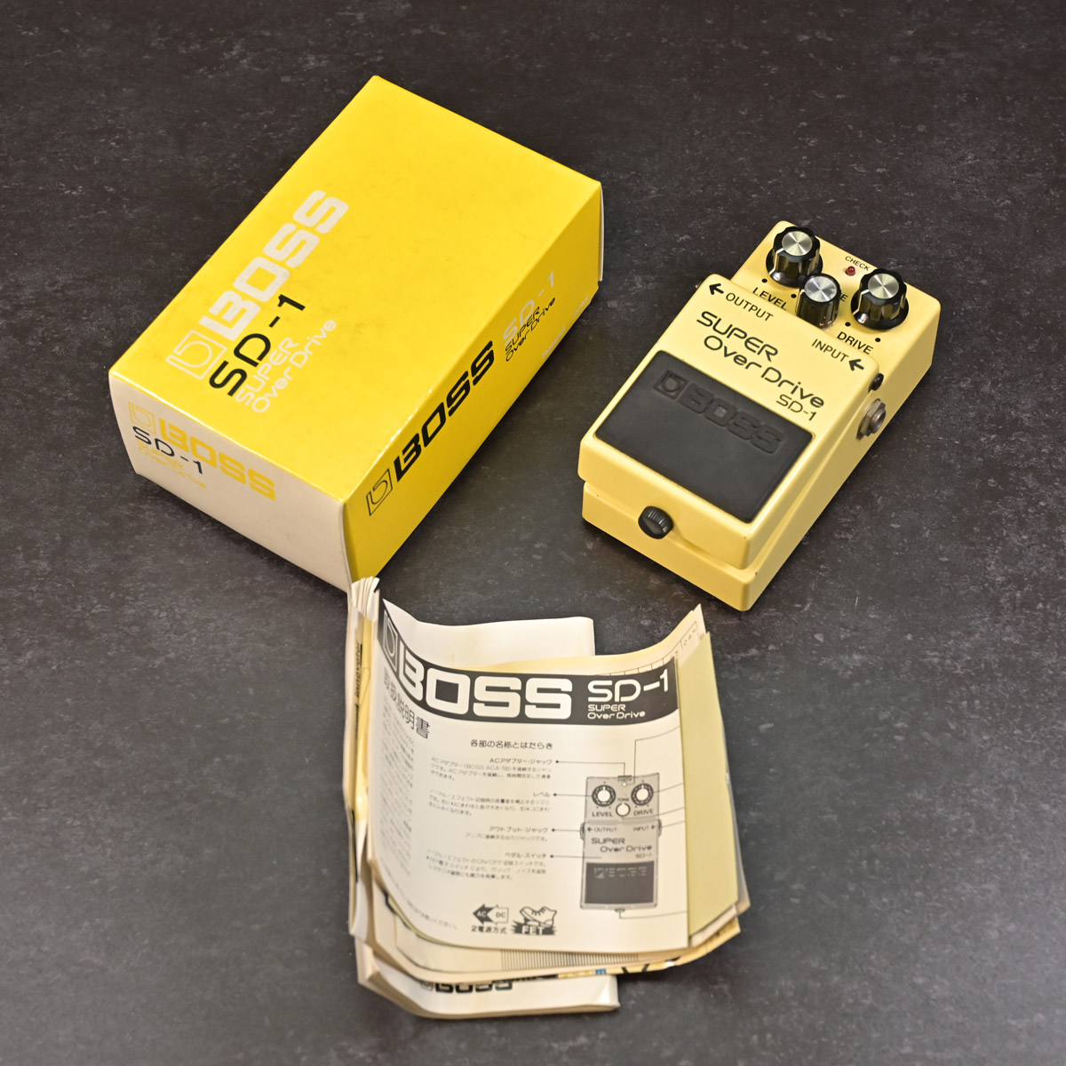 中古】BOSS / SD-1 Super OverDrive JRC4558DD Made in Japan