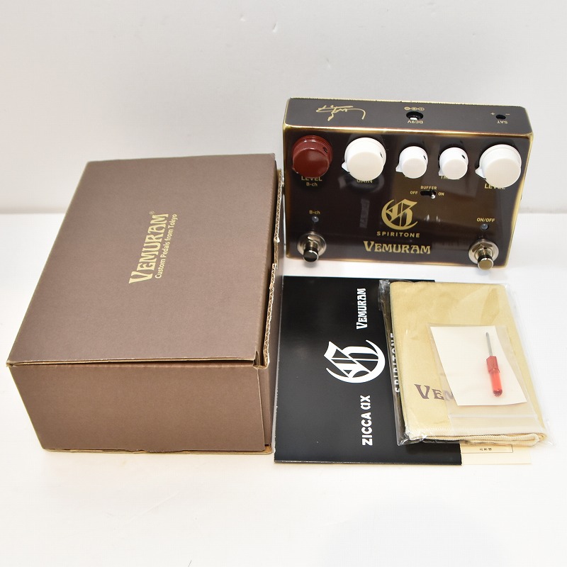 VEMURAM SPIRITONE 新品・未使用・未開封 VEMURAM SPIRITONE Overdrive」｜島村楽器 セブンパーク天美店
