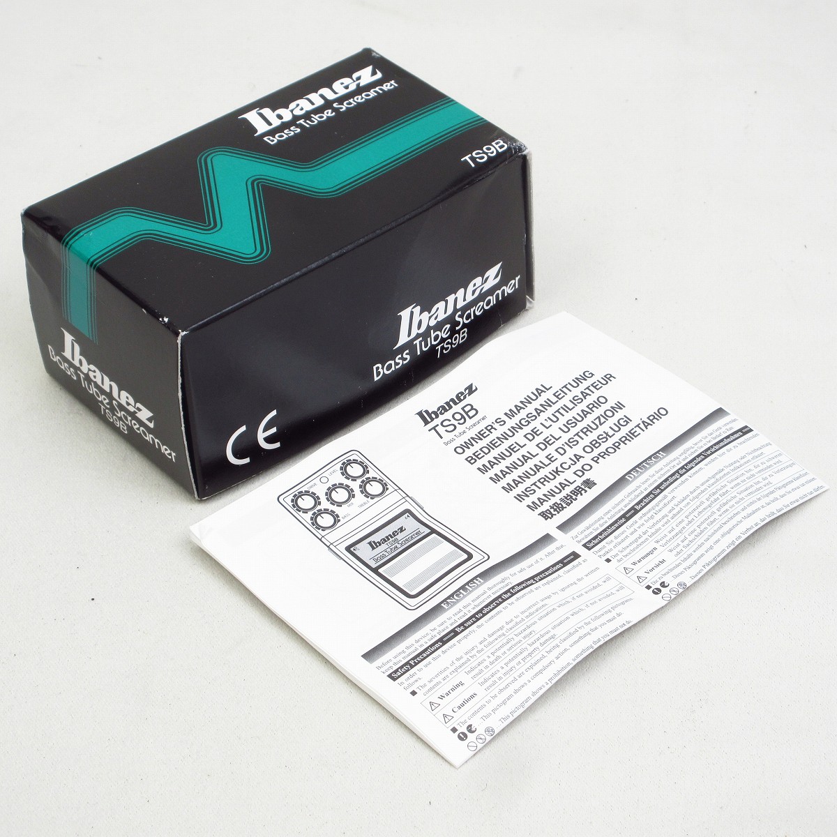 Ibanez TS9B ベース用オーバードライブ 動作品 箱・説明書付き 中古】Ibanez / TS9B Bass Tubescreamer ベース用オーバー