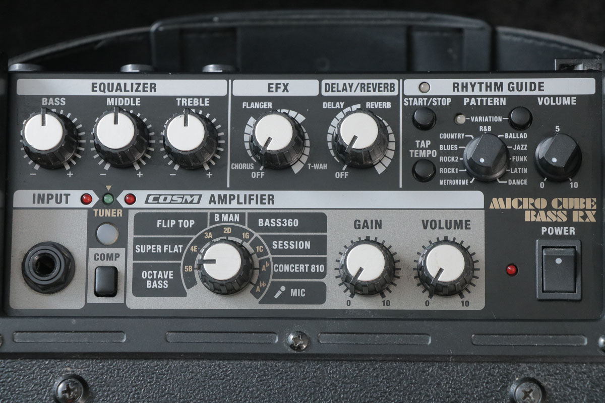 ベース Roland MICRO CUBE BASS RX Amazon.com: Roland Micro Cube Bass RX Battery-Powered Bass