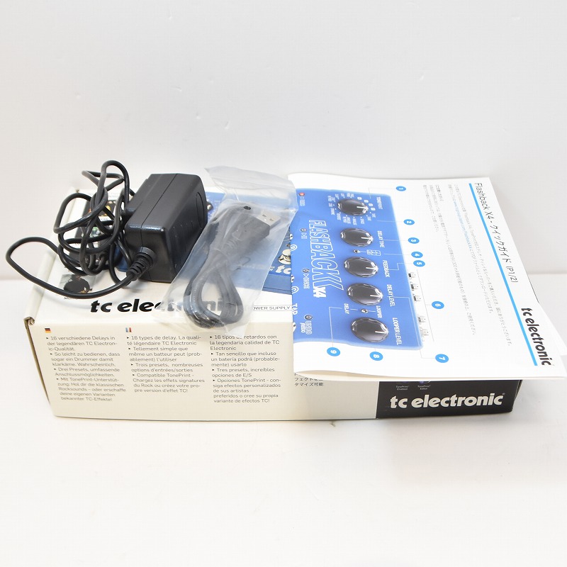 【中古】tc electronic FLASHBACK TC Electronic Flashback Delay&Looper【USED】【下取りがお得