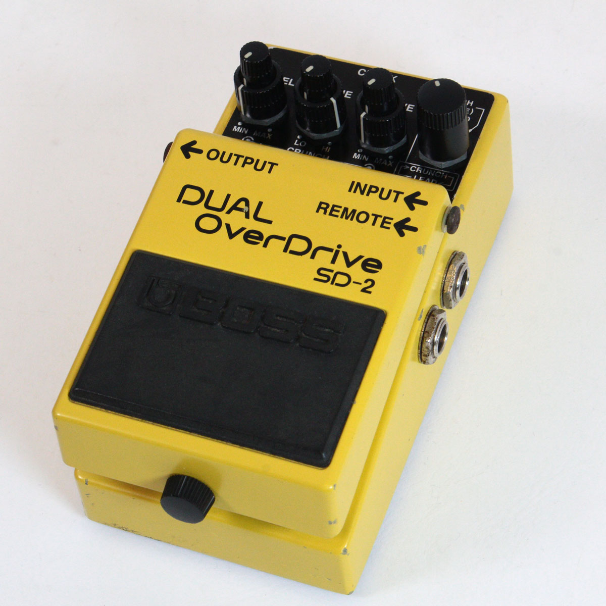 ギター BOSS DUAL OverDrive SD-2 BOSS SD-2 DUAL OverDrive 「yellow mode」 - 赤い羽BLOG
