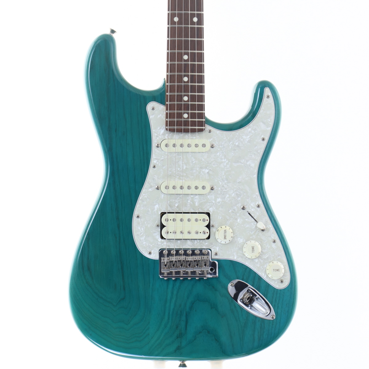 中古】Fender Japan / ST-62 ASH MH SSH Translucent Green