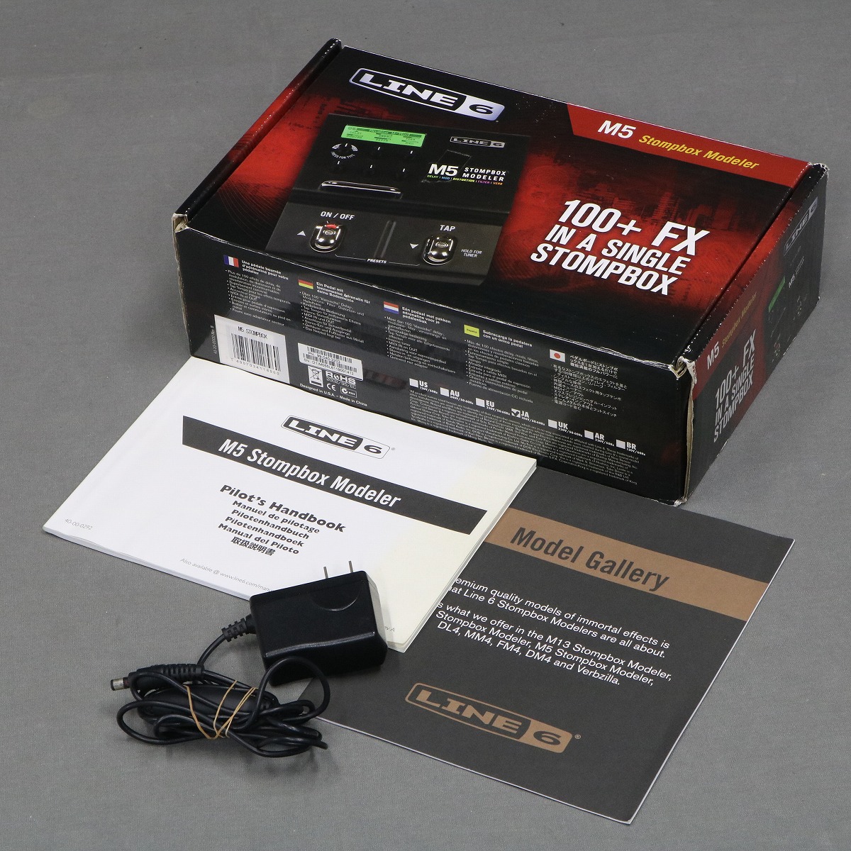 LINE6 M5 STOMPBOX MODELER 中古美品! Line 6 M5 Stompbox Modeler Guitar Multi Effects Pedal