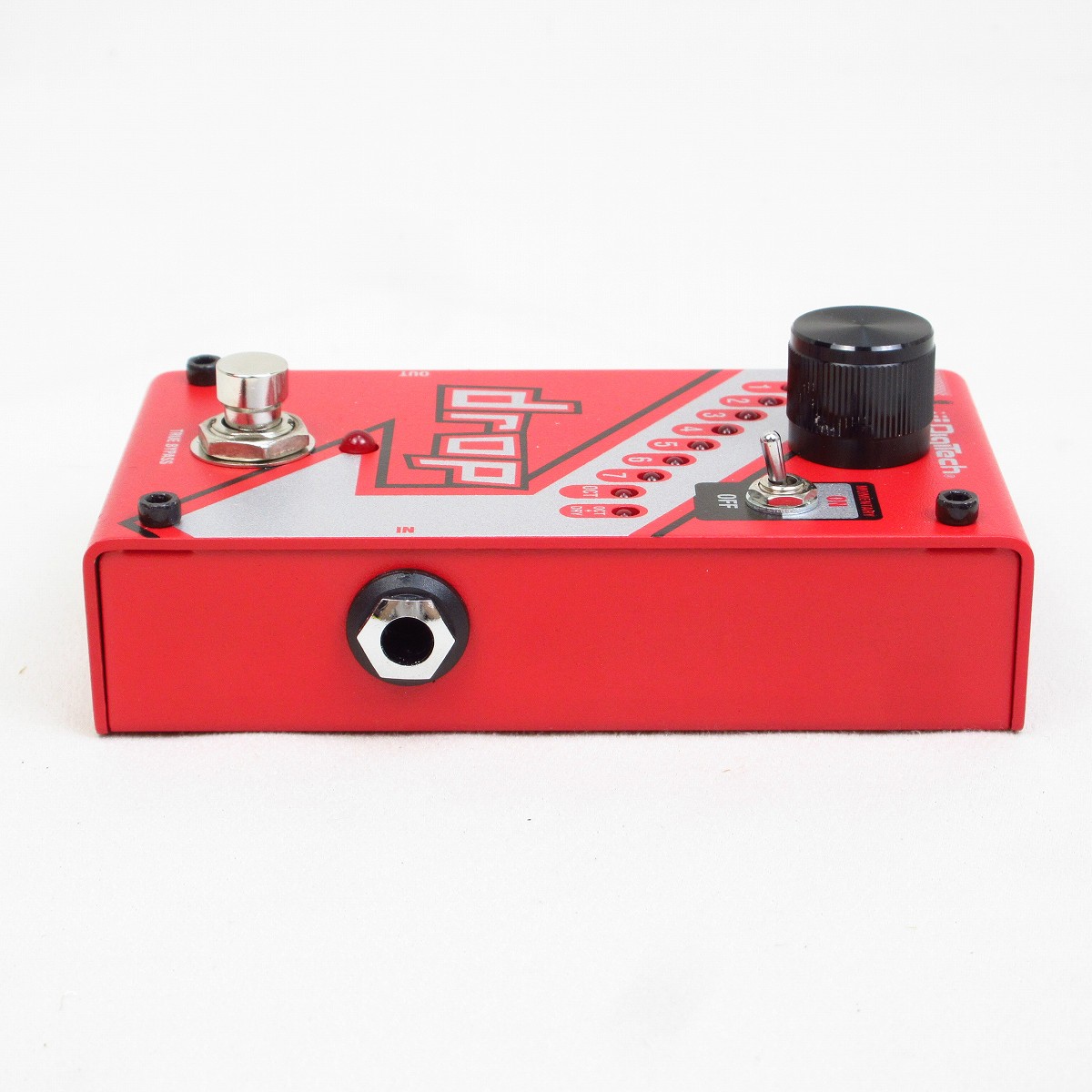 Digitech drop ポリフォニックダウンシフター Digitech Drop - 7段階のピッチシフトが可能なポリフォニック