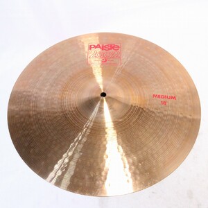 中古】PAISTE / 2002 Medium Crash 18インチ 1566g パイステ