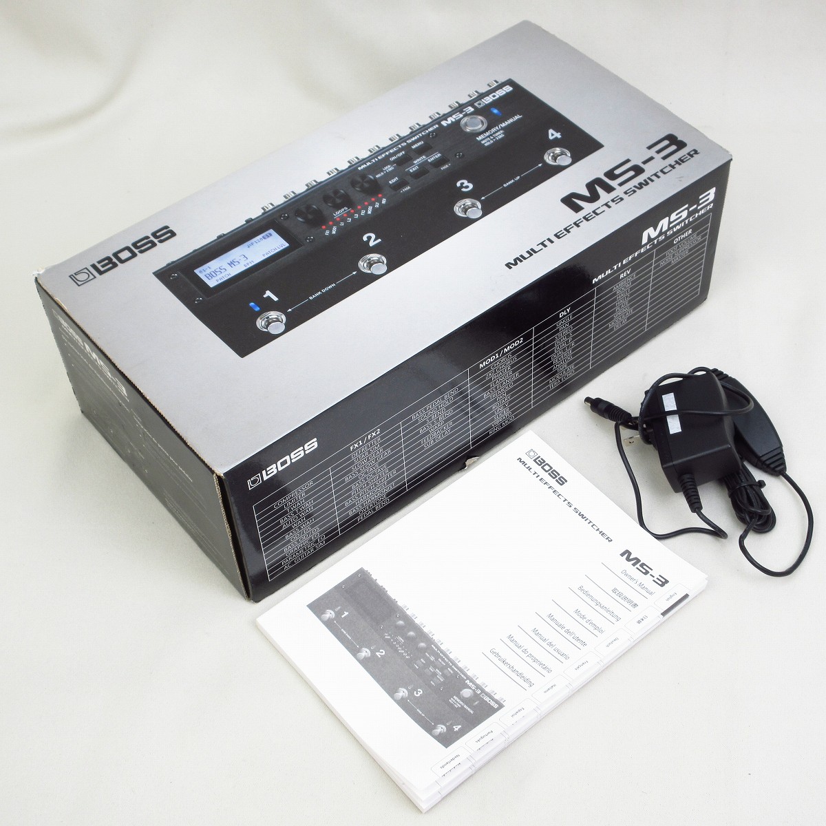 BOSS MS-3 マルチエフェクトスイッチャー　中古 BOSS MS-3 Multi Effects Switcher マルチエフェクター