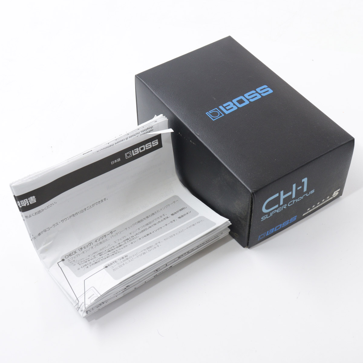 BOSS SUPER Chorus CH-1 ギターエフェクター　保証書有り BOSS SUPER Chorus CH-1 ギターエフェクター 保証書有り BOSS
