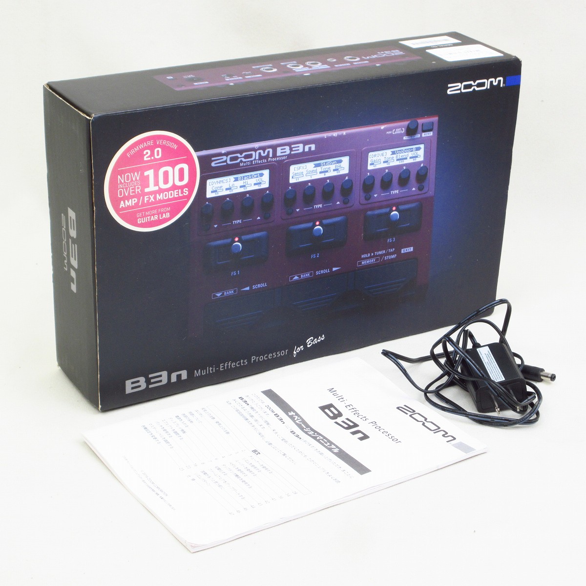 ZOOM B3n マルチエフェクター ZOOM