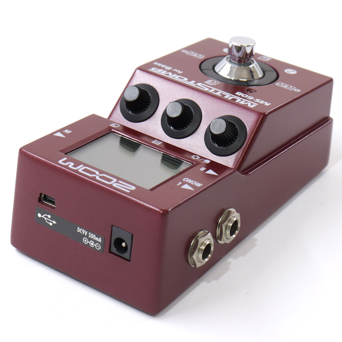 ZOOM MS-60B+ 中古品 ベースエフェクター ZOOM MS-60B+ MultiStomp Bass Pedal ベース用 マルチ