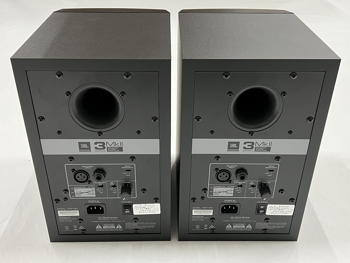JBL ジェービーエル / 305P MKII (ペア) パワード・スタジオ JBL ジェービーエル / 305P MKII (ペア) パワード・スタジオ