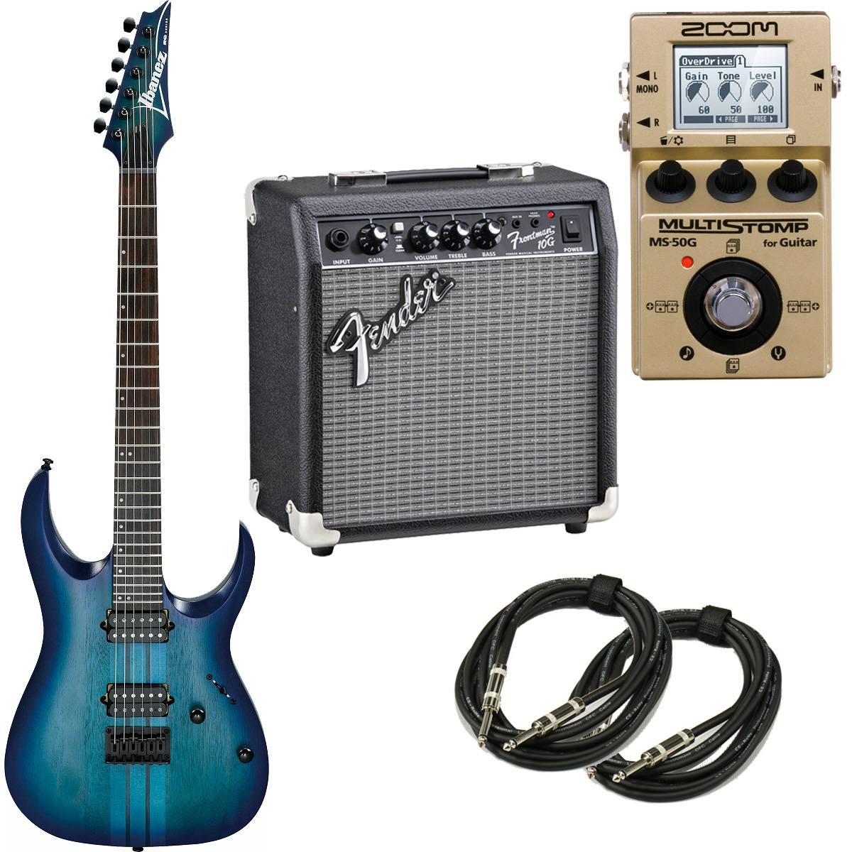 Ibanez / RGAT62-SBF + MS-50G-I + FRONTMAN10G 【スペシャル