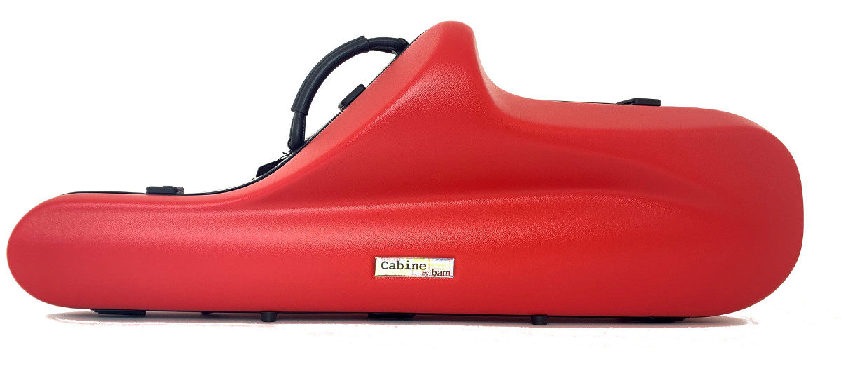 美品】Bam Cabine サックスケース 赤