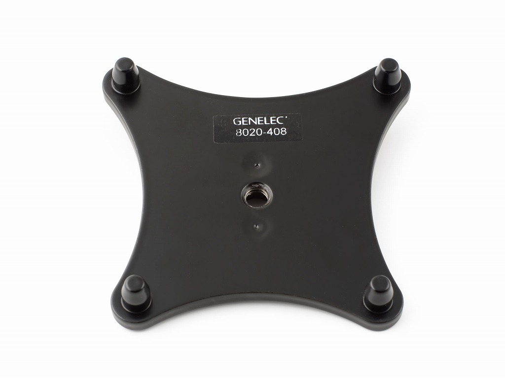 GENELEC ジェネレック / 8020-408 ブラック 8020 Iso-Pod用スタンド・プレート《お取り寄せ商品/納期別途ご案内》