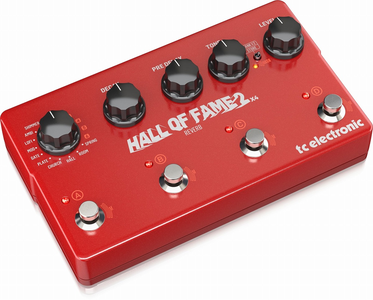 TC ELECTRONIC Hall of Fame Reverb リバーブ Amazon | tc electronic リバーブ HALL OF FAME 2 REVERB【国内