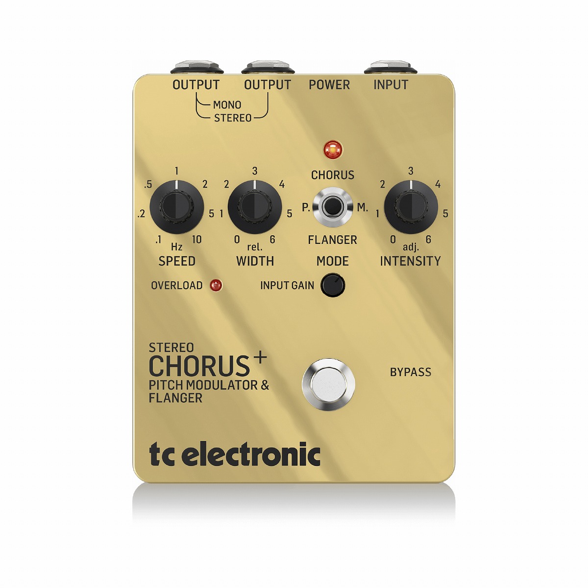 tc electronic / SCF GOLD SE スペシャルエディション ゴールドクロム筐体