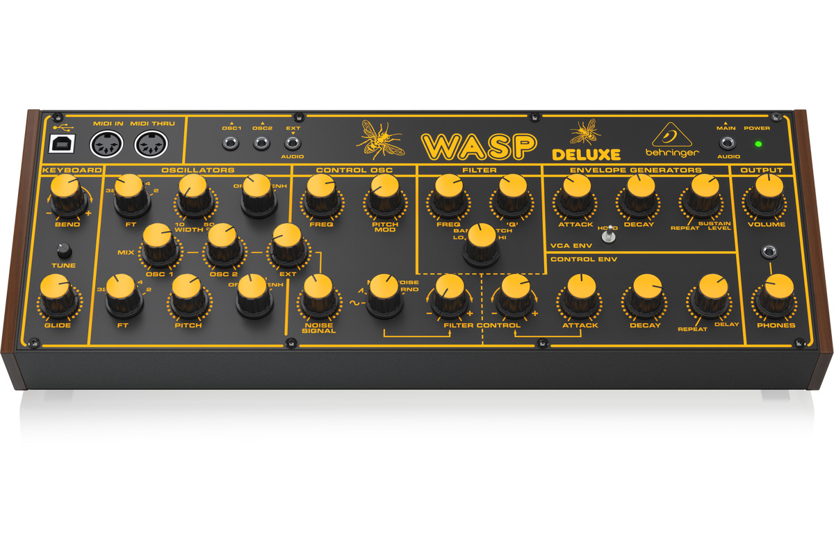 BEHRINGER ベリンガー / WASP DELUXE ハイブリッドシンセサイザー