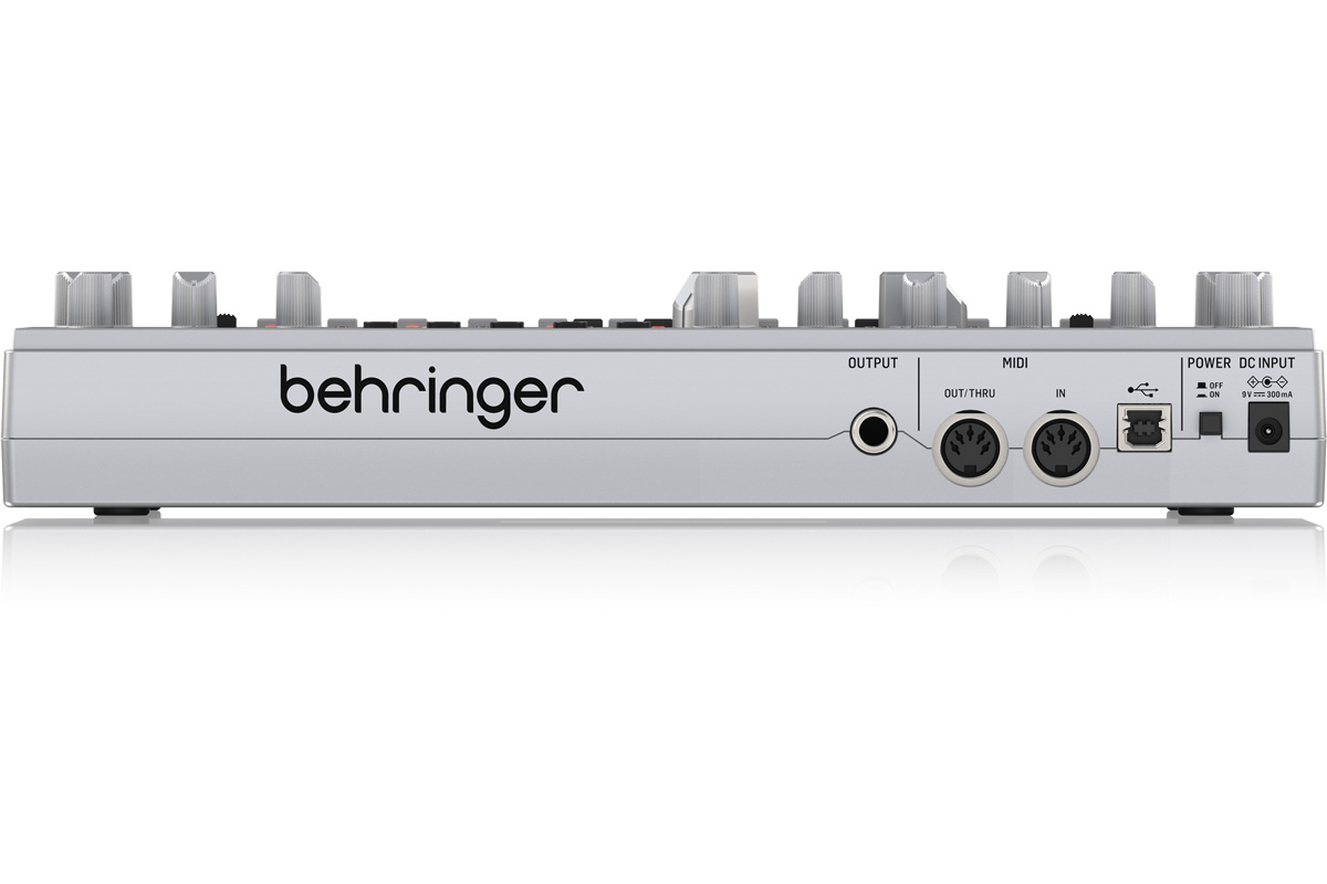 BEHRINGER TD-3-SR ベリンガー 新品 BEHRINGER TD-3-SR アナログベースマシン シルバー 送料無料