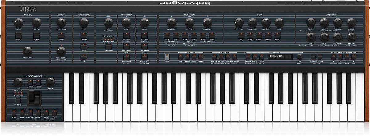 BEHRINGER UB-Xa D 16ボイスポリシンセサイザー BEHRINGER UB-Xa 61鍵盤 アナログ 16ボイス ポリフォニック