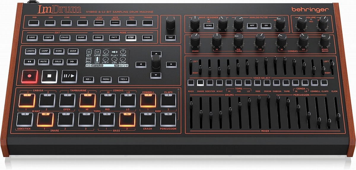 BEHRINGER ベリンガー / LM DRUM ハイブリッドサンプリング