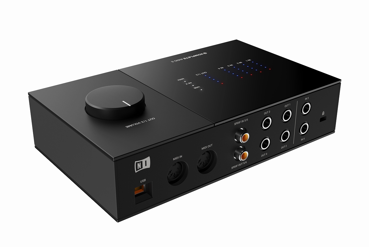 KOMPLETE AUDIO 6 MK2 オーディオインターフェイス Native Instruments KOMPLETE AUDIO 6 MK2 | 6 IN / OUT
