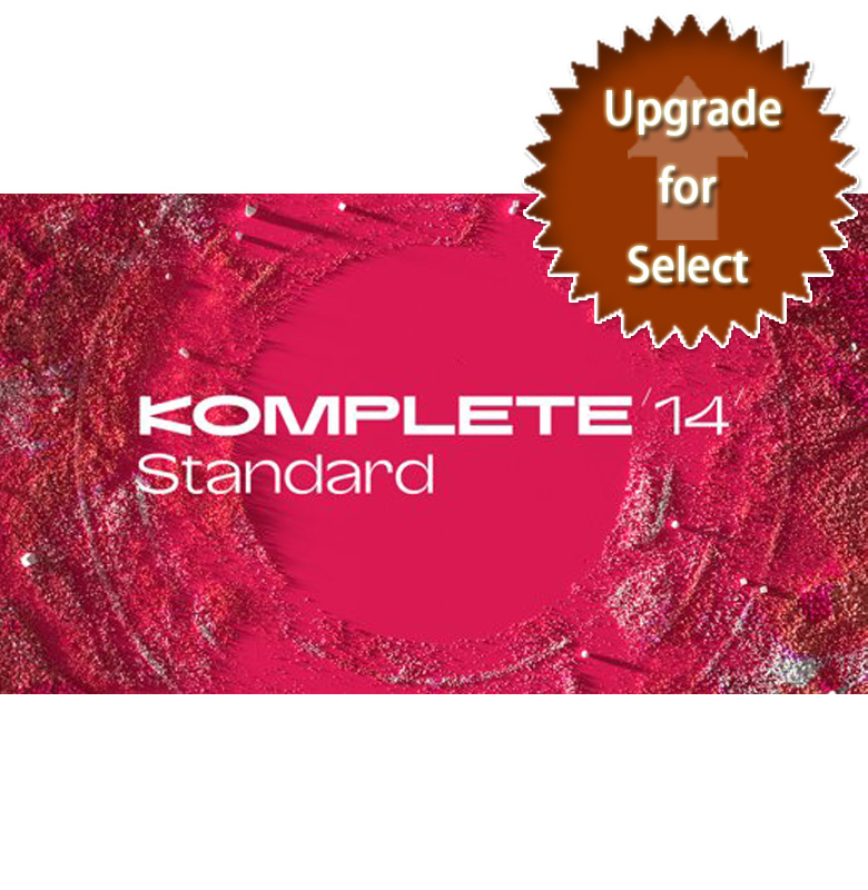 Native Instruments / KOMPLETE 14 STANDARD Upgrade for Select【メール納品 代引不可】