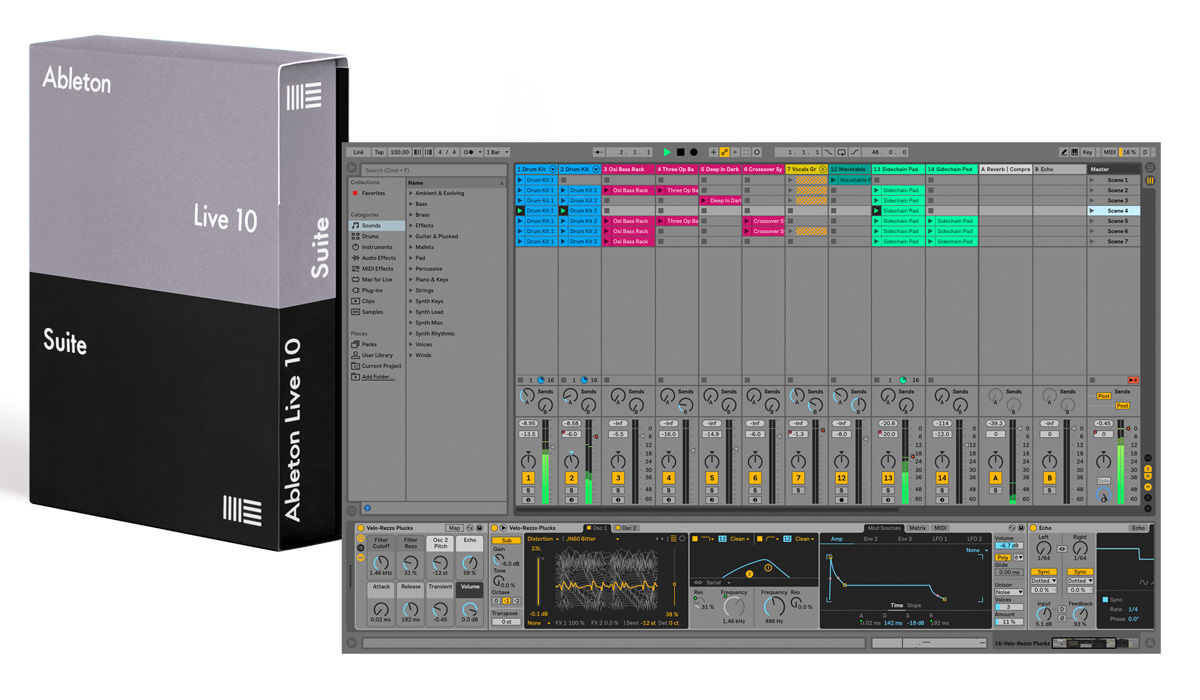 ableton live 10 suite エイブルトンライブ