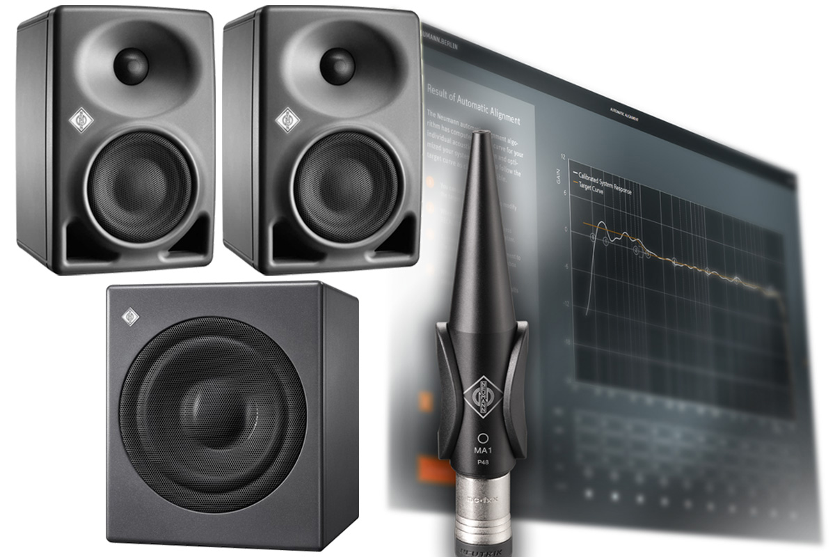 Neumann ノイマン / MA1+KH750+2 X KH80 A G EU Monitor Alignment Kit